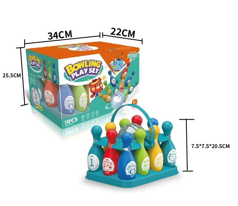 Bowling Playset for Kids