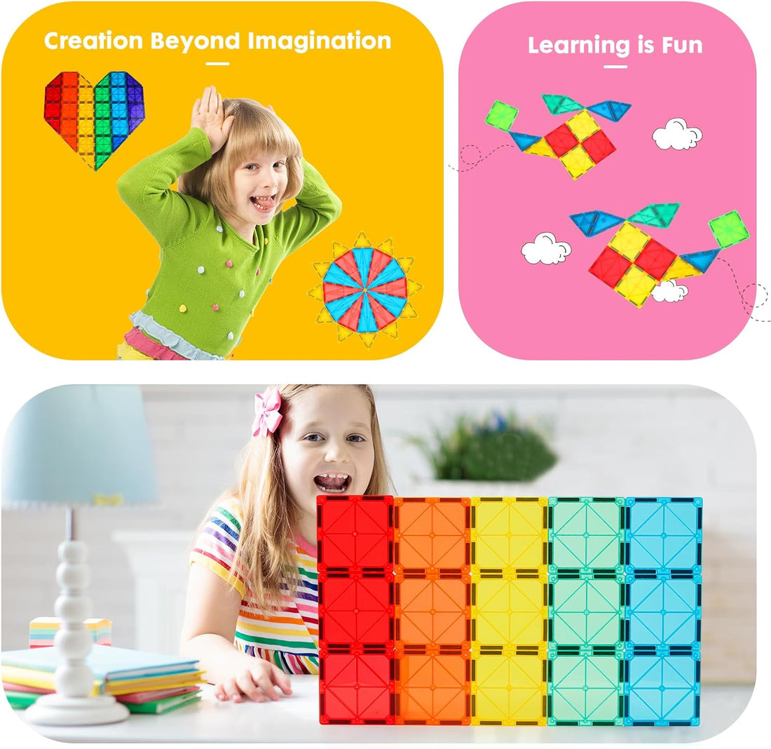 Magnetic Tiles Building Blocks